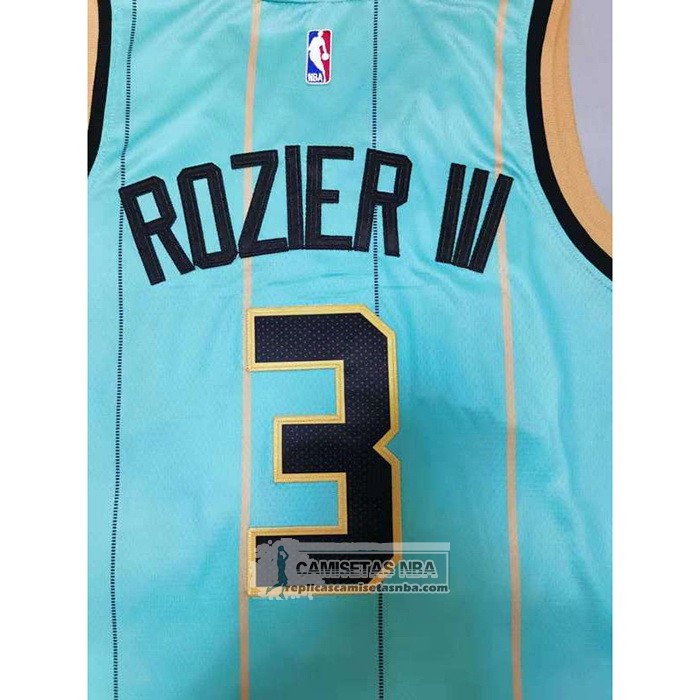 Camiseta Charlotte Hornets Terry Rozier III Ciudad 2020-21 Verde